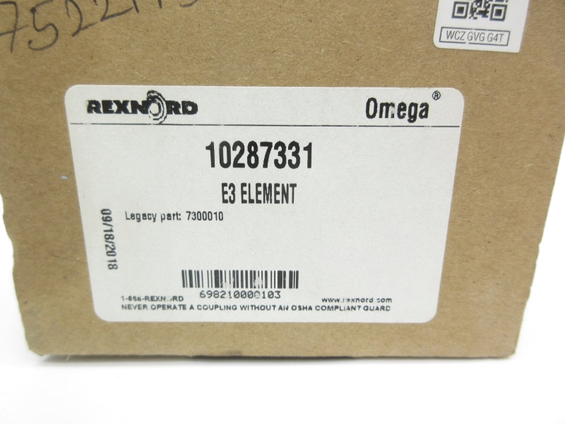 REXNORD 7300010 10287331 E3 NSMP
