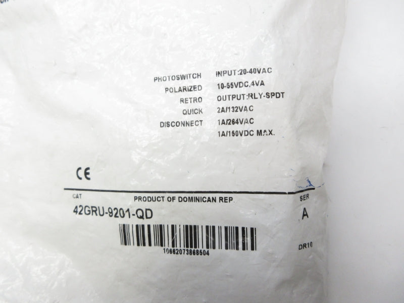 ALLEN BRADLEY 42GRU-9201-QD SER. A 20-40VAC NSMP