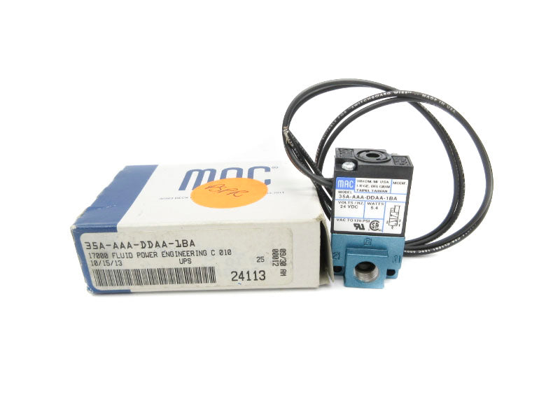 MAC 35A-AAA-DDAA-1BA 24VDC 120PSI NSMP