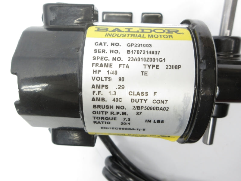 BALDOR GP231003 90V .29A NSNP