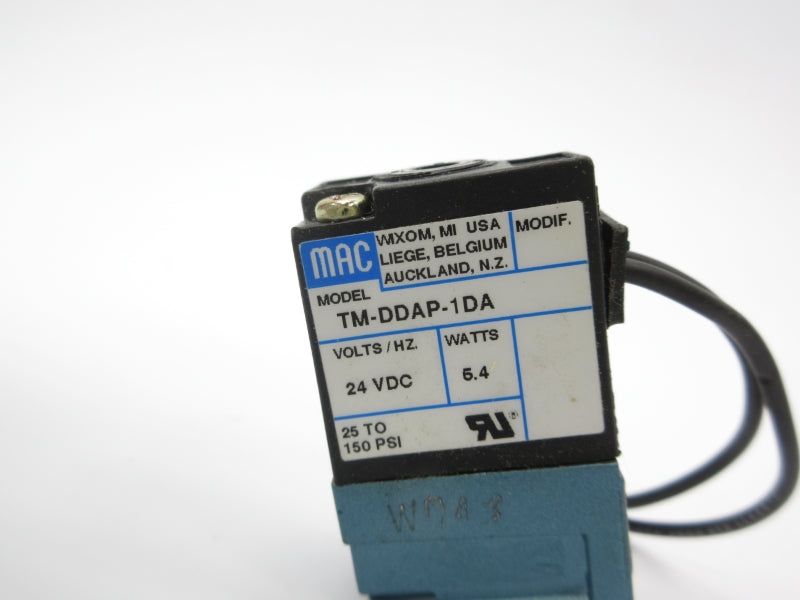 MAC TM-DDAP-1DA 24VDC 25-150PSI NSNP