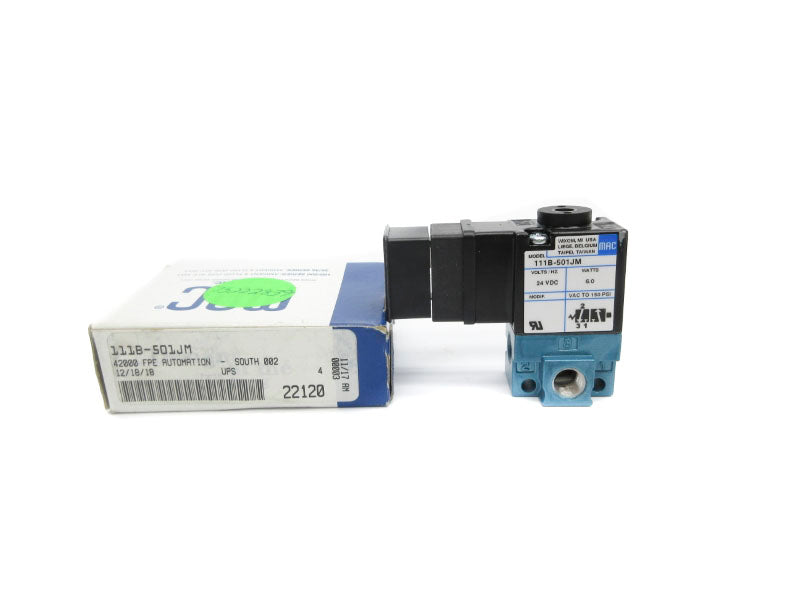 MAC 111B-501JM 24VDC 150PSI NSMP