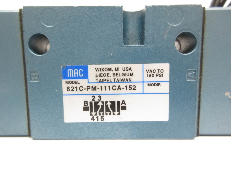 MAC 821C-PM-111CA-152 110/120V 150PSI NSNP