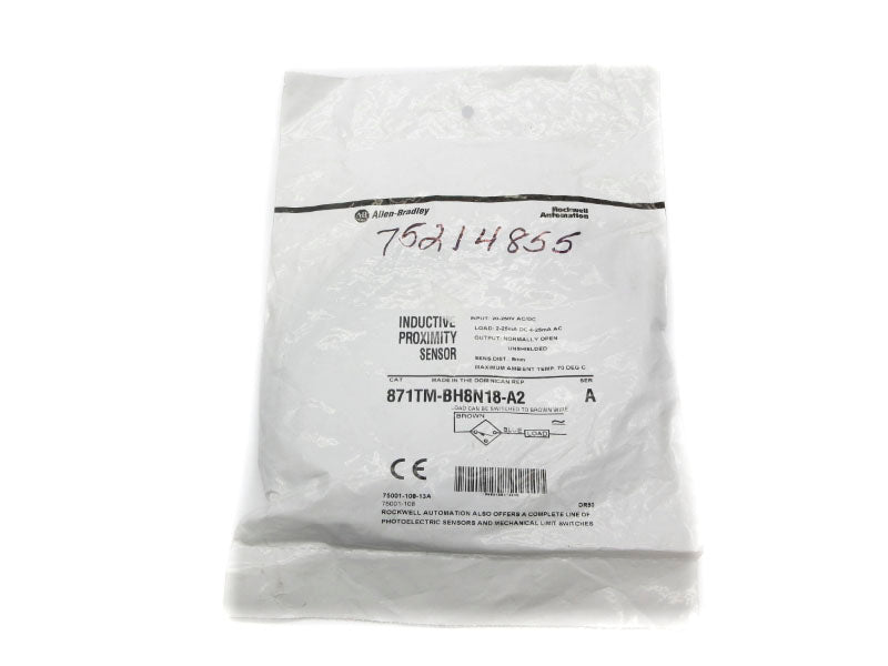 ALLEN BRADLEY 871TM-BH8N18-A2 SER. A 20-250VAC/VDC NSMP