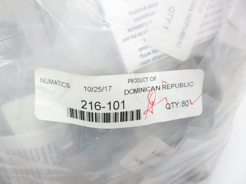 NUMATICS 216-101 (PKG OF 80) NSMP