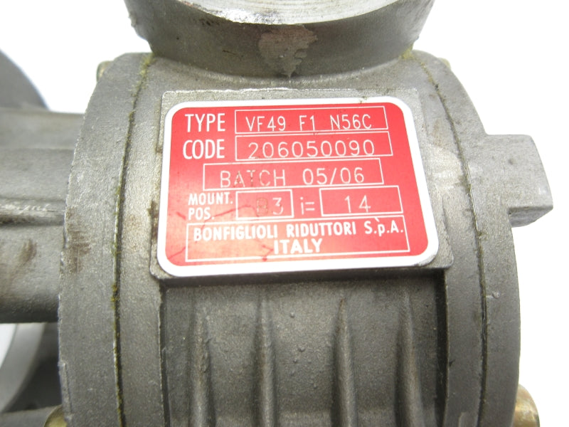 BONFIGLIOLI RIDUTTORI VF49F1N56C UNMP