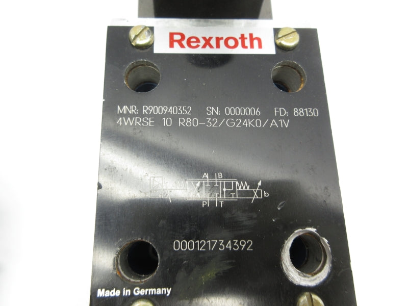 REXROTH 4WRSE10R80-32/G24K0/A1V R900940352 UNMP