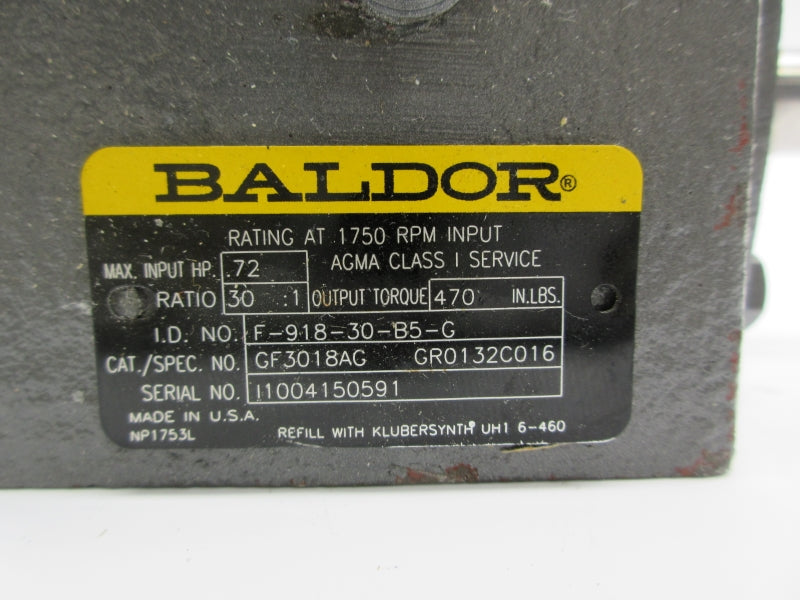 BALDOR GF3018AG NSNP