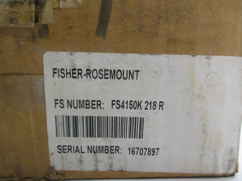 FISHER FS4150K218R 4150KR 600PSI NSMP