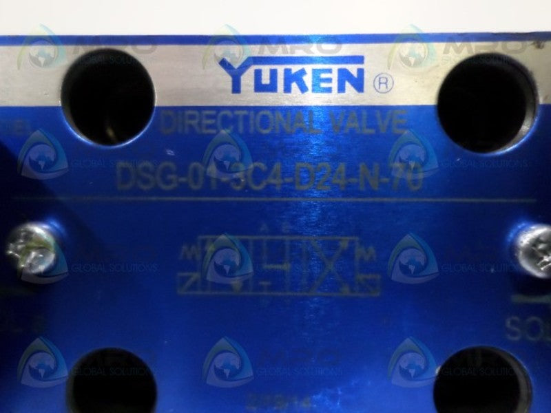 YUKEN DSG-01-3C4-D24-N-70 DIRECTION CONTROL VALVE *NEW NO BOX*