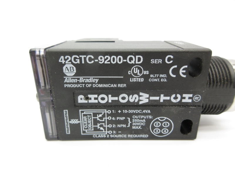 ALLEN BRADLEY 42GTC-9200-QD SER. C 10-30VDC NSNP