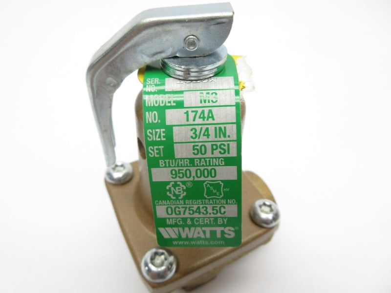 WATTS 3/4-M3-174A 50PSI  NSNP