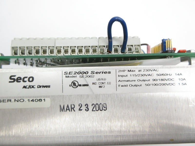 SECO SE2002 115/230VAC 14A UNMP
