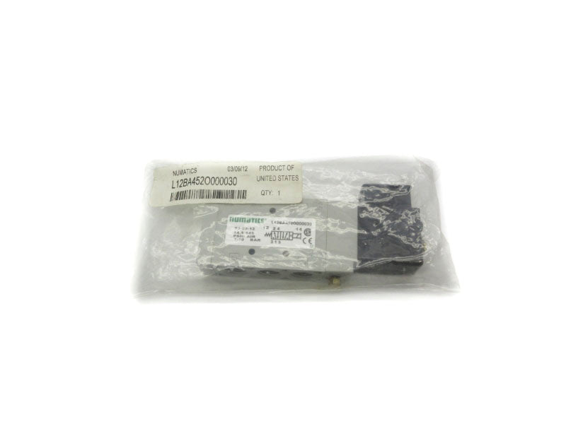 NUMATICS L12BA452O000030 120V 14.5-145PSI NSMP