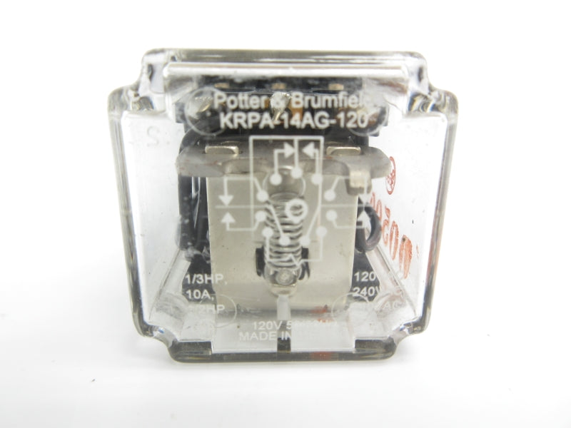 POTTER&BRUMFIELD KRPA-14AG-120 120V 10A UNMP