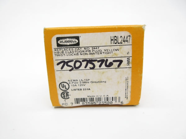 HUBBELL HBL2447 125V 15A NSMP