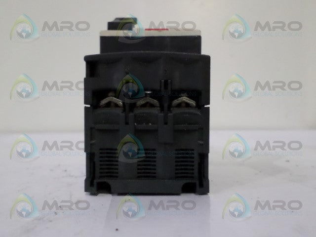 SCHNEIDER GV2ME08/2.5-4A MANUAL MOTOR STARTER *USED*