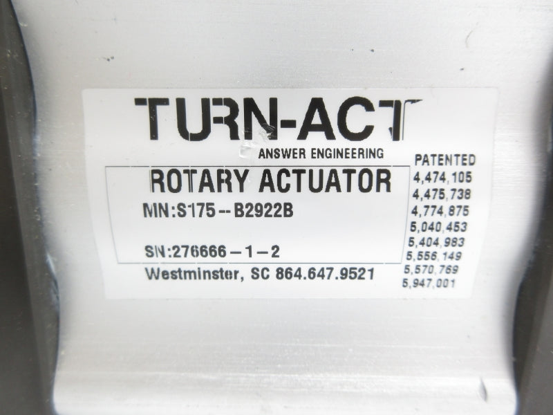 TURN ACT S175-B2922B NSNP