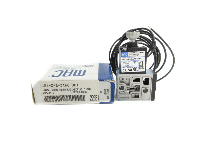 MAC 45A-SA1-DAAC-3BA 110/120V 120PSI NSMP