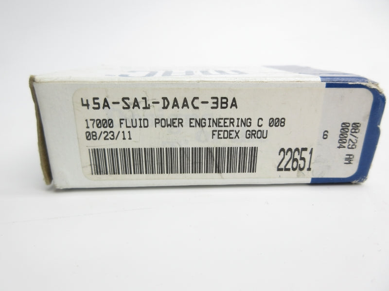 MAC 45A-SA1-DAAC-3BA 110/120V 120PSI NSMP
