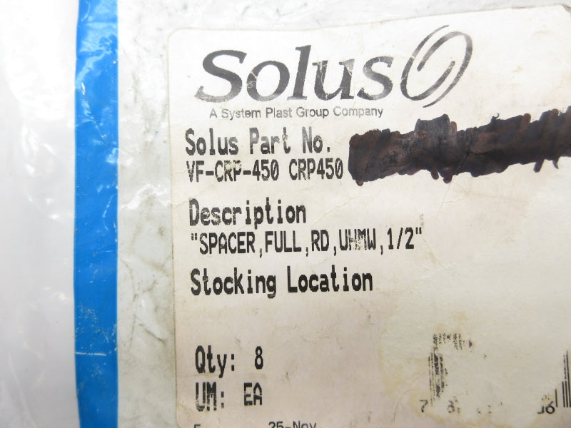 SOLUS VF-CRP-450 1/2" (PKG OF 8) NSMP
