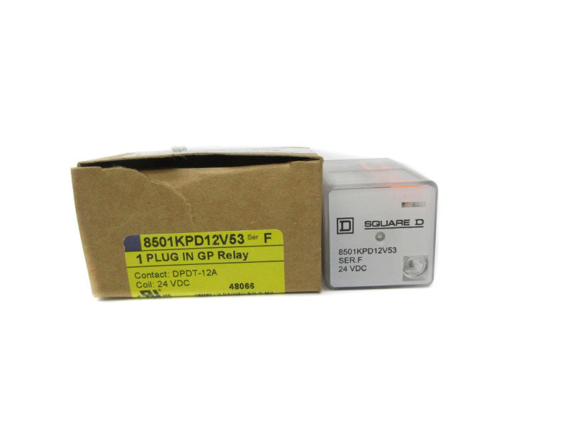 SQUARE D 8501KPD12V53 SER. F 24VDC 12A NSMP