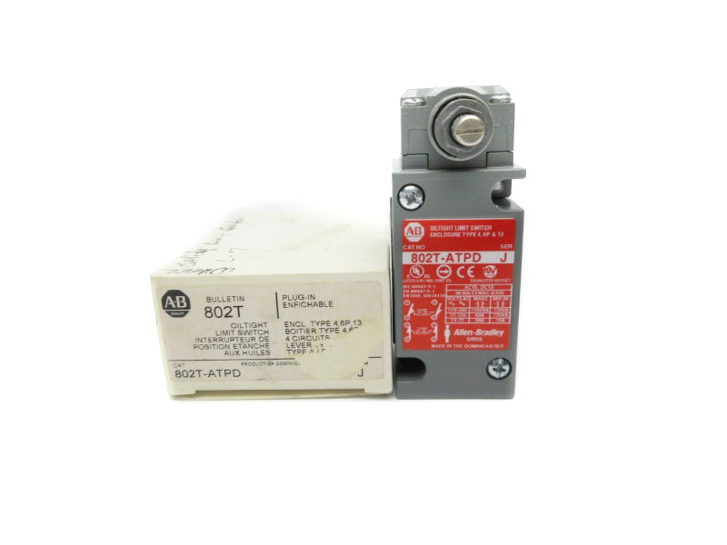 ALLEN BRADLEY 802T-ATPD SER. J 120-300VAC 60A (WH) NSMP