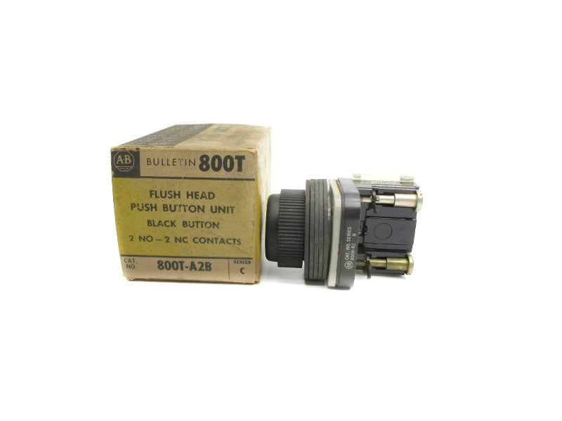ALLEN BRADLEY 800T-A2B SER. C (BK/YL) NSMP