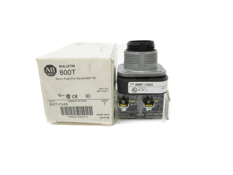 ALLEN BRADLEY 800T-FXA5 SER. T (WH) NSMP