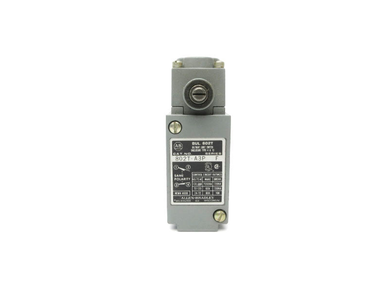 ALLEN BRADLEY 802T-A3P SER. F 120-600VAC 60A NSNP