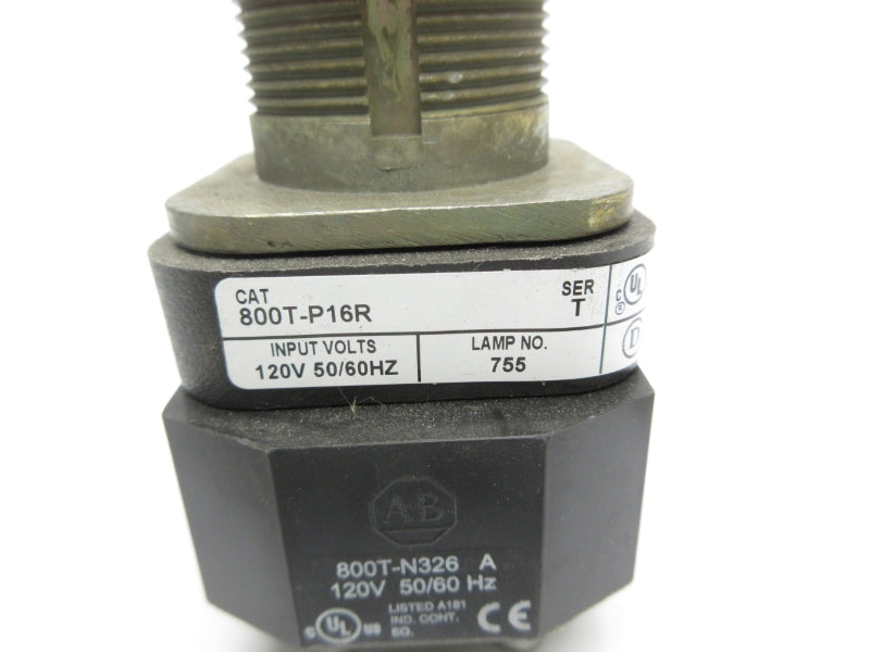 ALLEN BRADLEY 800T-P16R SER. T 120V (AS PICTURED) NSNP