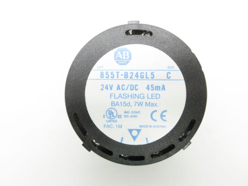 ALLEN BRADLEY 855T-B24GL5 SER. C 24VAC/VDC NSNP