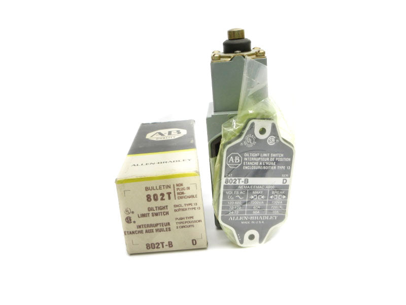 ALLEN BRADLEY 802T-B SER. D 120-600VAC 60A (BK/YL) NSMP
