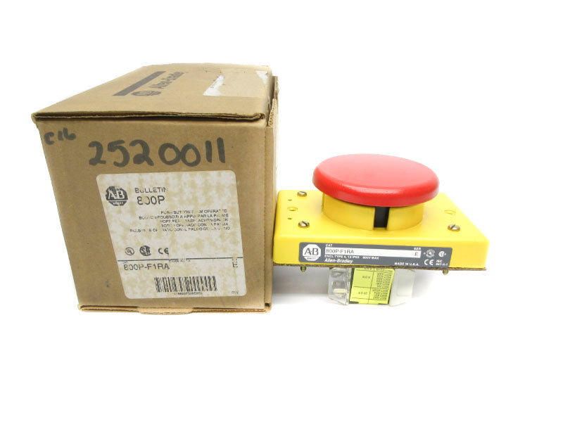 ALLEN BRADLEY 800P-F1RA SER. E (BR/WH) NSMP