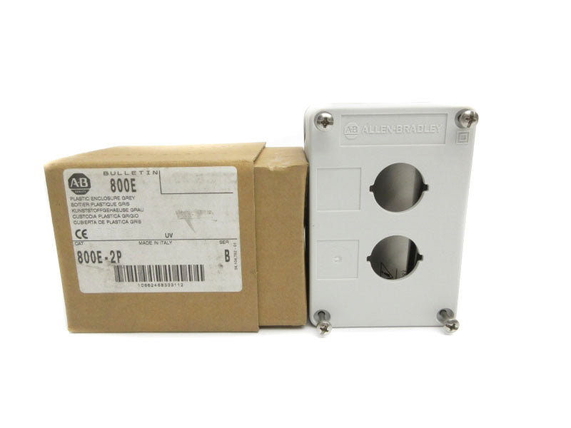 ALLEN BRADLEY 800E-2P SER. B (BR/WH) NSMP