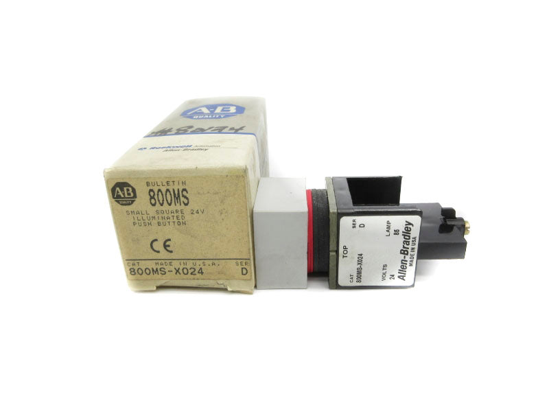 ALLEN BRADLEY 800MS-X024 SER. D 24V (GY/BL) NSMP