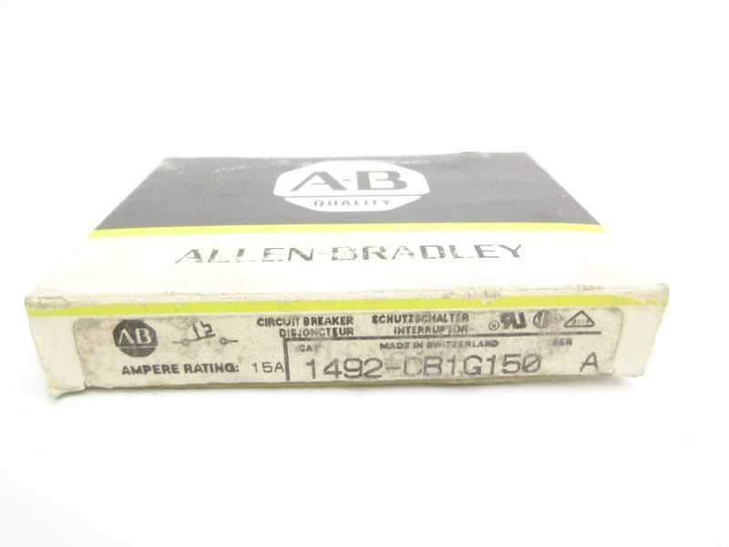 ALLEN BRADLEY 1492-CB1G150 SER. A 277VAC 15A NSMP