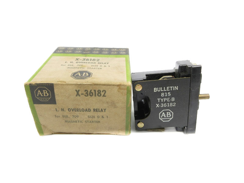 ALLEN BRADLEY X-36182 (BK/GR) NSMP