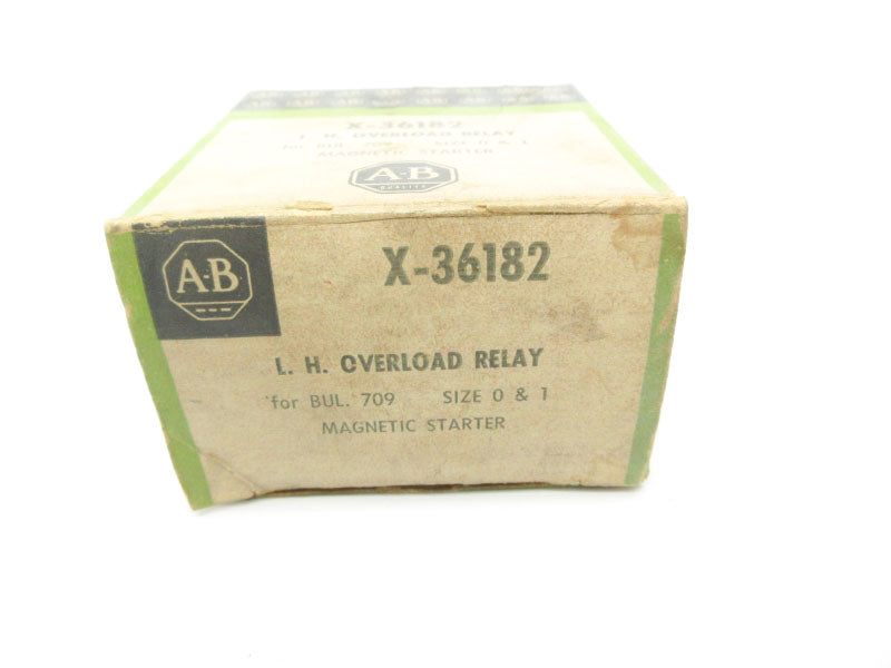 ALLEN BRADLEY X-36182 (BK/GR) NSMP
