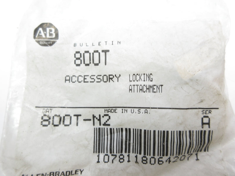 ALLEN BRADLEY 800T-N2 SER. A NSMP