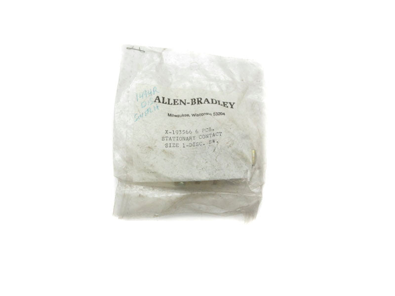 ALLEN BRADLEY X-193566 (PKG OF 6) NSMP