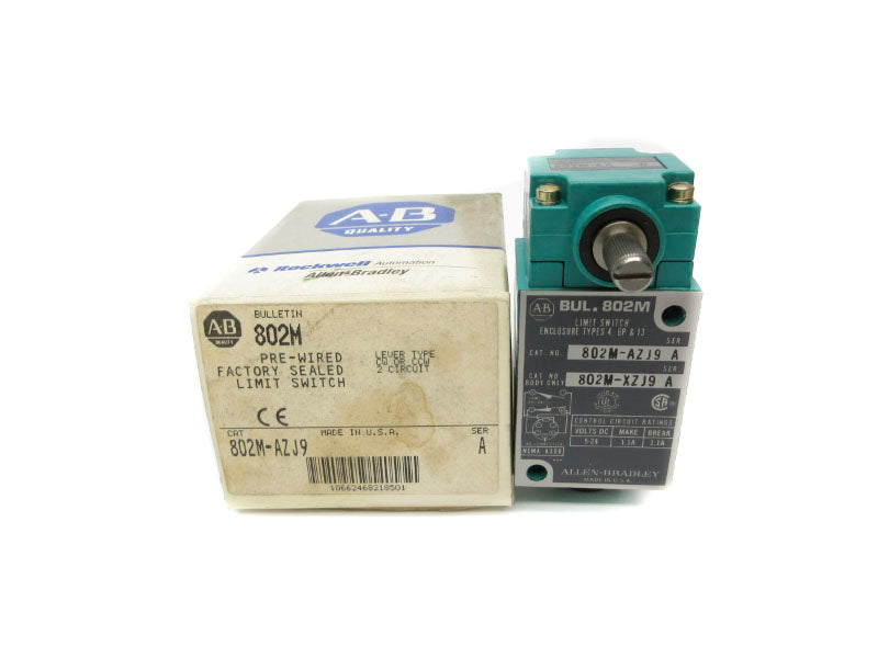 ALLEN BRADLEY 802M-AZJ9 SER. A 5-24VDC 1.1A (GY/BL) NSMP