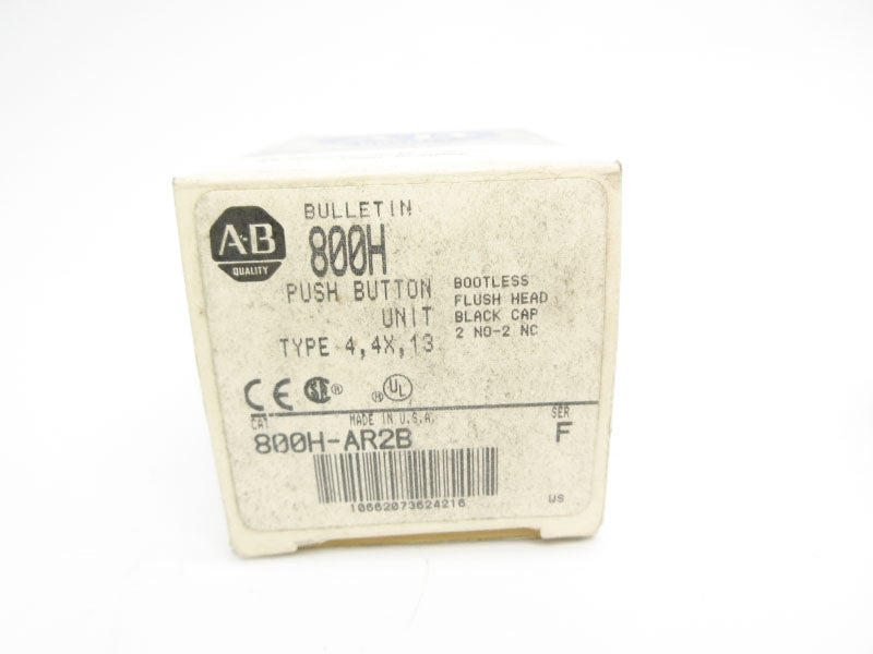 ALLEN BRADLEY 800H-AR2B SER. F (GY/BL) NSMP