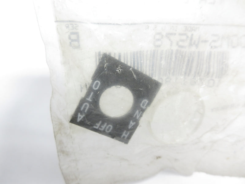 ALLEN BRADLEY 800MS-WS78 SER. B NSMP