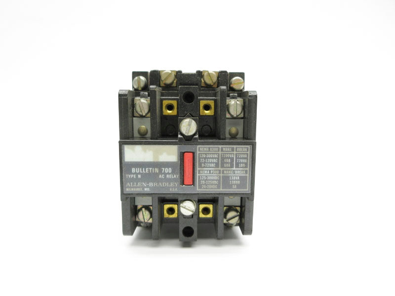 ALLEN BRADLEY 700-N200A2 SER. C 220/240V 60A (BK/YL) NSMP