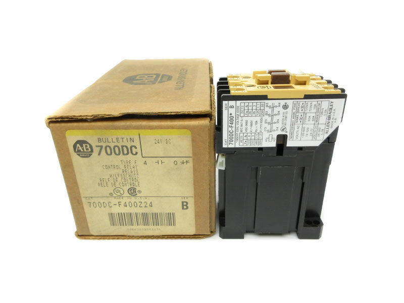 ALLEN BRADLEY 700DC-F400Z24 SER. B 24VDC 60A (BR/YL) NSMP