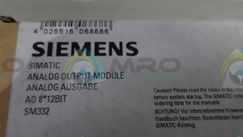 SIEMENS 6ES7-332-5HF00-0AB0 ANALOG OUTPUT MODULE * FACTORY SEALED *