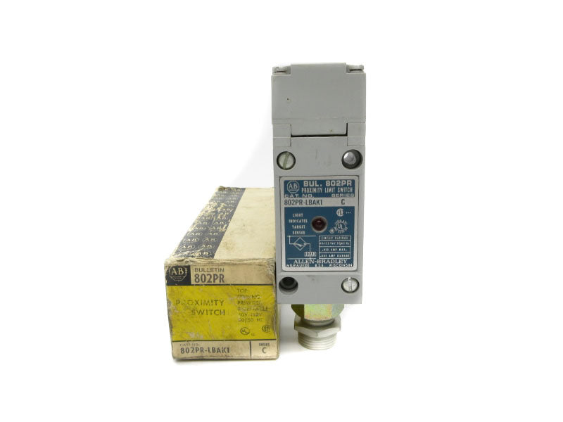 ALLEN BRADLEY 802PR-LBAK1 SER. C 40-132V .025A (BK/YL) NSMP
