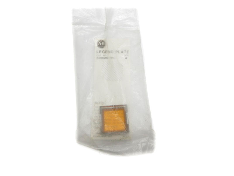 ALLEN BRADLEY 800MS-WC SER. A (AMBER) NSMP