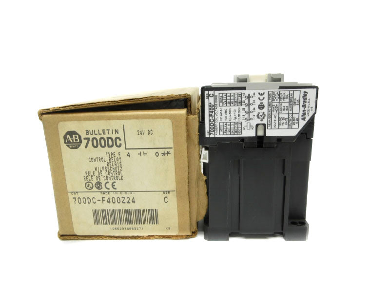 ALLEN BRADLEY 700DC-F400Z24 SER. C 24VDC 60A (BR/WH) NSMP